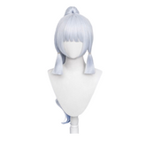 Genshin Impact Kamisato Ayaka Cosplay Wig Heat Resistant Synthetic Hair Carnival Halloween Party Props